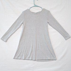 BTWEEN Size 12 Women's (Chest 32") Knit Long Sleeve Lattice Design Behind Neck